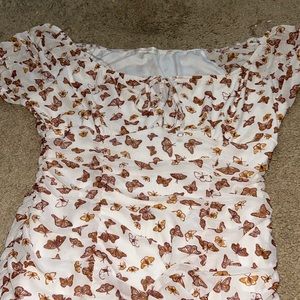 ultra flirt butterfly dress